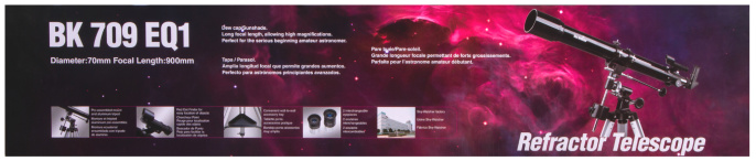 Телескоп Sky-Watcher Capricorn AC 70/900 EQ1