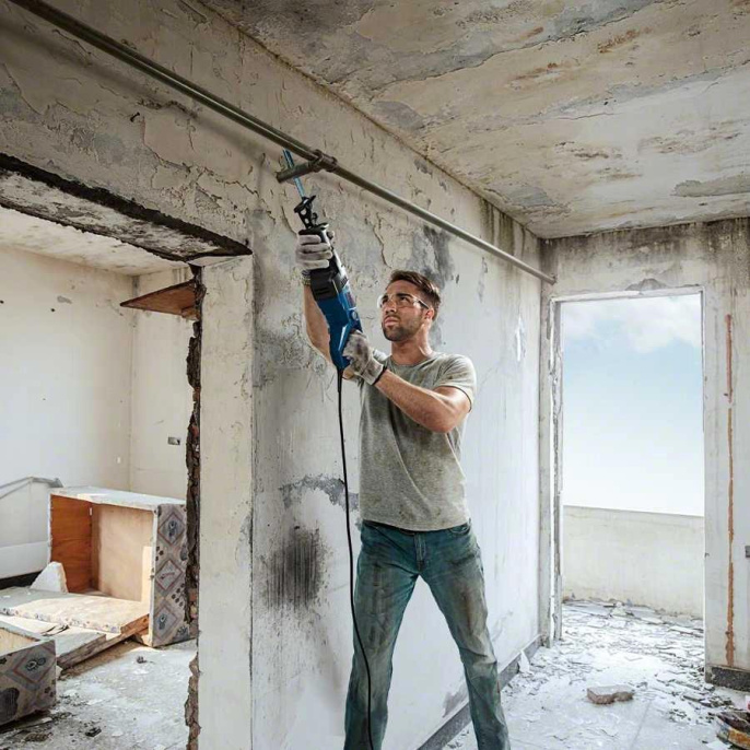 Сабельная пила Bosch GSA 120,  от электросети, без аккумуляторашт [06016b1020]