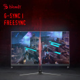 27" Монитор BLOODY MN270Q, 2560x1440, IPS, 200Гц, 2хHDMI, 2хDP, черный
