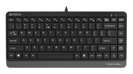 Клавиатура проводная A4TECH Fstyler FK11 черный/серый (USB, 86 клавиш) (FK11 USB (GREY))