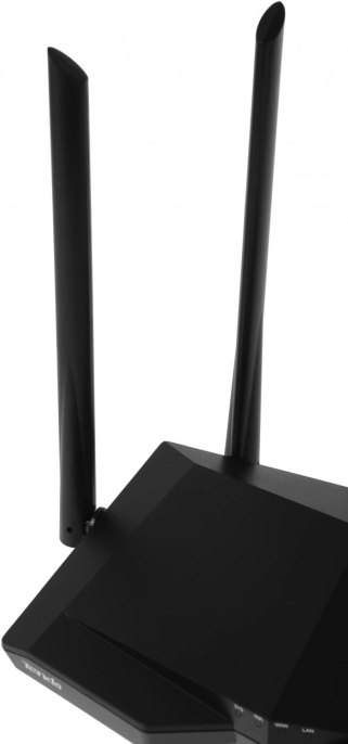 Wi-Fi роутер TENDA AC6, Wi-Fi 5, AC1200, 2.4/5ГГц, 3 LAN, черный