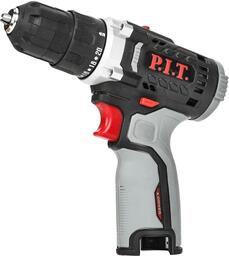 Дрель-шуруповёрт P.I.T. PBM12K-10A аккумуляторная, 12 В, 22 Нм, 10 мм, 2 ск, 0-350/1350 об/мин, коробка