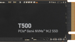 Твердотельный накопитель SSD Crucial M.2 2280 500GB Crucial T500 Client SSD CT500T500SSD8 PCIe Gen4x4 with NVMe, 7200/5700, TLC, 300TBW