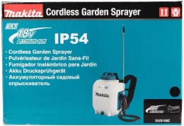 Опрыскиватель Makita DUS108Z аккум. ранц. 10л белый/бирюзовый
