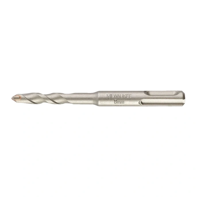 Бур Milwaukee SDS+ Contractor 8x110 (4932471227) (твердосплавный наконечник, с 2 режущими кромками, двухспиральная конструкция)