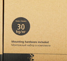 Кронштейн для телевизора HAMA R1 118161, 32-65", настенный, наклон,  черный