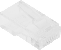 Коннектор Premier 6-008 кат.5e RJ45 прозрачный