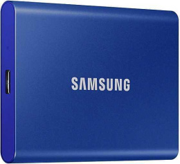 Внешний накопитель Samsung T7 2TB MU-PC2T0H/WW (синий) USB-C, запись - 1000МБ/с, чтение - 1050МБ/с
