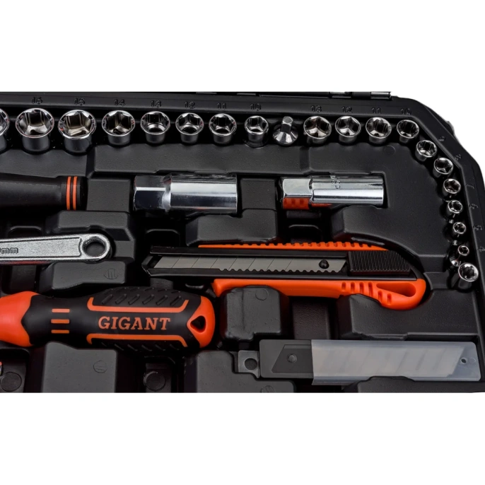 Набор инструментов для дома, 208 предметов Gigant GNJ-208