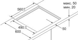 Индукционная варочная поверхность Samsung NZ64H37070K/WT, конфорок: 4 шт.,  стеклокерамика,  независимая, черный