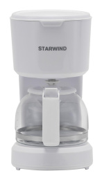 Кофеварка STARWIND STD0611,  капельная,  белый