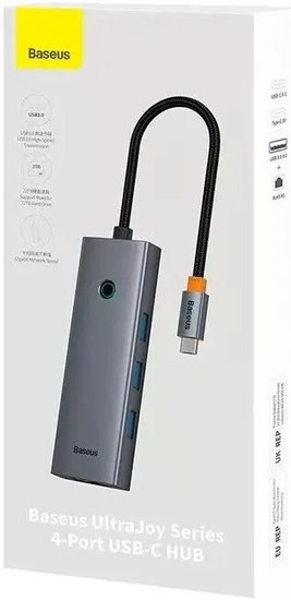 USB-хаб Baseus BS-OH109 Space Grey B0005280B811-11
