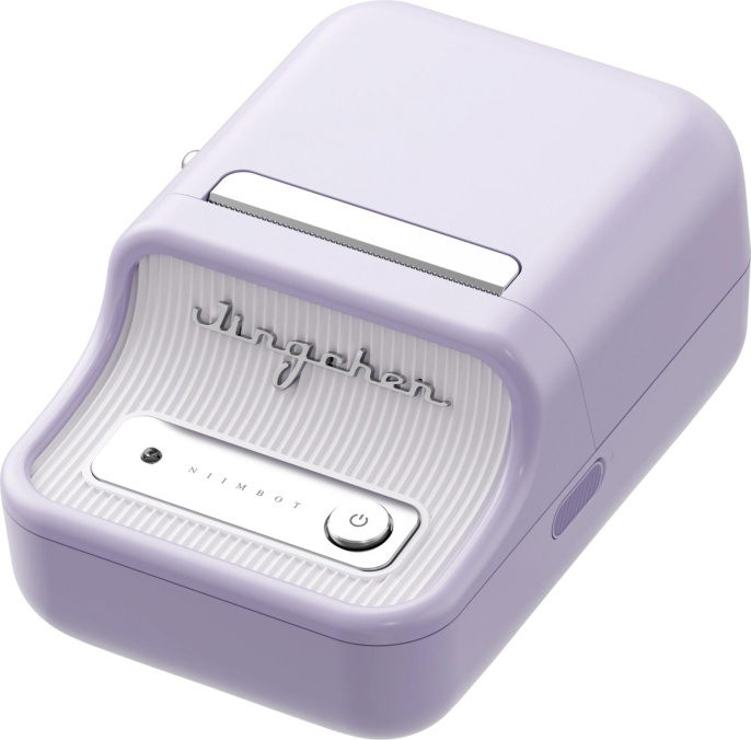 Термопринтер Niimbot B21 Pro (1747097) 300dpi 60мм/с/USB/BT для печ.этик. фиолетовый