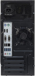 Компьютер AMUR Нарвал A5А12 AMD Ryzen 5 PRO 4650G, DDR4 8ГБ, 256ГБ SSD , AMD Radeon Vega 7, FreeDOS, черный [2116842]