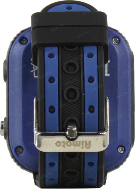Смарт-часы Кнопка Жизни Aimoto Pro Indigo 4G, 1.44", черный/синий/черный/синий [9500102]