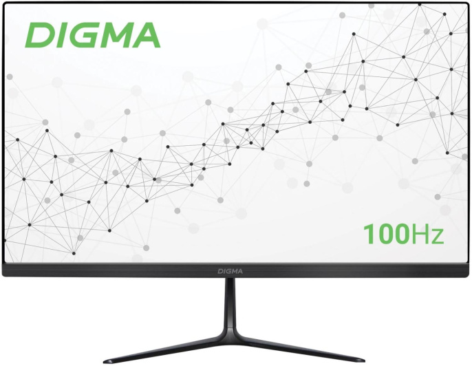 21.5" Монитор Digma Progress 22A302F,  1920x1080,  VA,  100Гц,  1хHDMI,  черный