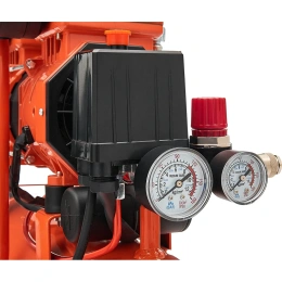 Безмасляный малошумный компрессор (9 л; 8 бар; 195 л/мин) Gigant GSWK-9/1400