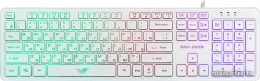 Dialog Gan-Kata Клавиатура KGK-17U WHITE - игровая с RGB-подсветкой, USB, белая