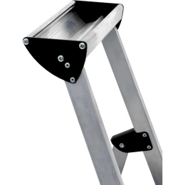 Inforce алюминиевая стремянка с алюминиевым лотком 7 ступеней СП-01-07