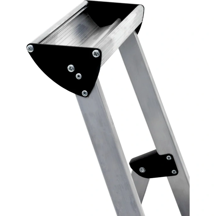 Inforce алюминиевая стремянка с алюминиевым лотком 7 ступеней СП-01-07