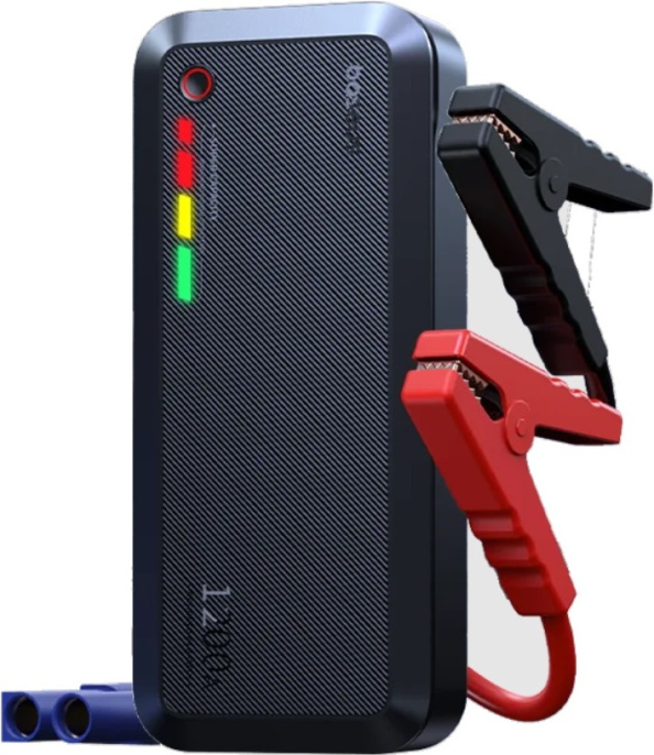 Пуско-зарядное устройство Baseus PrimeTrip VJ1 C00269000121-00 Supercapacitor Car Jump Starter 1200A Cosmic Black BS-CH015 напряжение батареи: 12 В, номинальная начальная мощность: 600 А, пиковый выходной