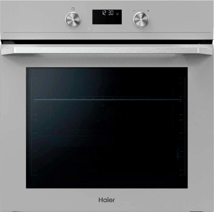 Духовой шкаф Электрический Haier HOQ-K5AAN3GG серый/серебристый (FY001ME09RU)