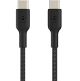 Кабель Belkin BoostCharge Braided 60W USB-C To USB-C 2.0 Cable. Длина: 0,15м. Цвет: черный