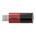 Флешка USB NETAC U182 32ГБ, USB3.0, красный и черный [nt03u182n-032g-30re]