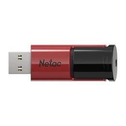 Флешка USB NETAC U182 32ГБ, USB3.0, красный и черный [nt03u182n-032g-30re]
