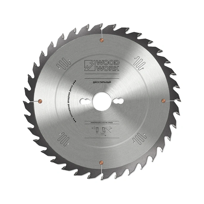 Диск пильный универсальный Superior 300x3.2x30 мм, 48T, А 15° ATB WOODWORK 35.300.48