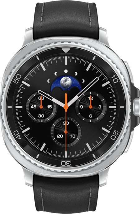 Смарт-часы Samsung Galaxy Watch 8 Classic LTE 46мм,  1.34",  с SIM,  черный/серебристый