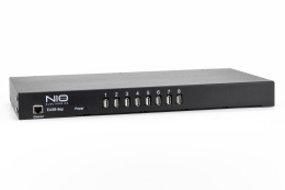 Сетевой концентратор USB NIO-EUSB 8EP USB/IP хаб на 8 портов с 1 блоком питания