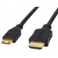 Кабель HDMI-miniHDMI ExeGate EX-CC-HDMIC-1.8 (19M/19M, 1,8м, ver1.4, позолоченные контакты) EX257911RUS