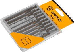 Набор пилок по дереву Deko JSB10 10пред. для лобзика