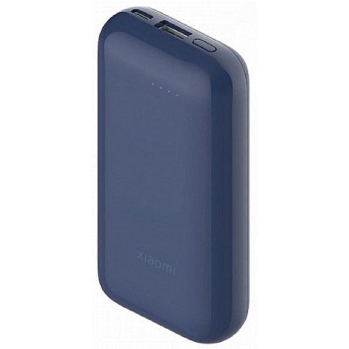Внешний аккумулятор Power Bank Xiaomi Mi Pocket Edition Pro, 10000мAч, синий [bhr5785gl]