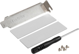 Переходник ExeGate EXE-597E4 (4 x M.2 M key -> PCI-E x16 v3.0, для установки четырех SSD M.2 2230/2242/2260/2280/22110 M key NGFF в слот PCI-E, материнская плата должна быть c функции Bifurcation PCI-E) EX298299RUS
