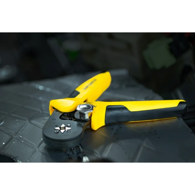 Квадратные пресс-клещи Inforce с регулировочным винтом 0.2-16 мм² 06-19-13