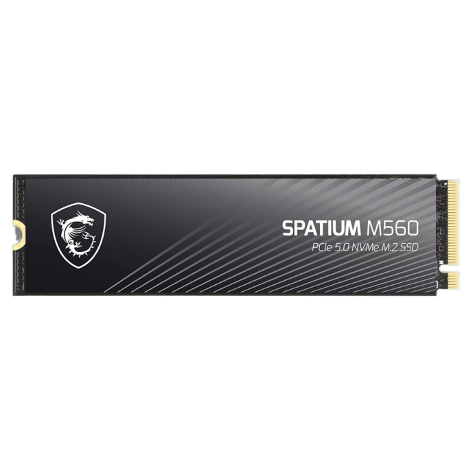 SSD жесткий диск PCIE 5.0 NVME M.2 1TB SPATIUM M560 1TB MSI S78-440L0F0-P83