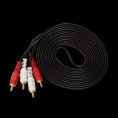 Bion Кабель аудио, 2RCA - 2RCA, 3 м [BXP-CCA-2R2R-030M]