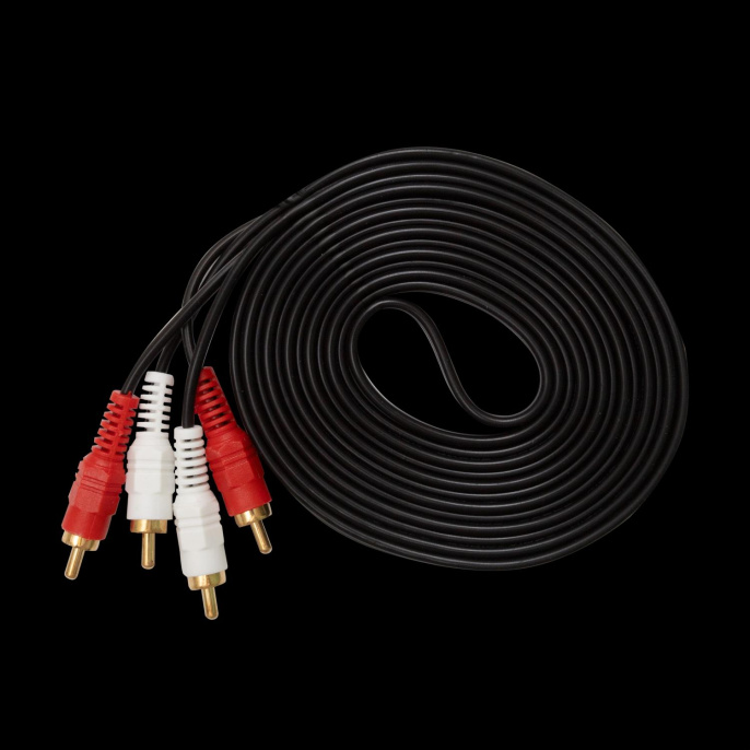 Bion Кабель аудио, 2RCA - 2RCA, 3 м [BXP-CCA-2R2R-030M]