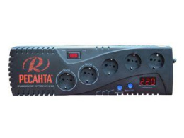 Стабилизатор напряжения Ресанта С1500, 1кВт серый [63/6/33]