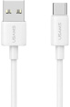 Кабель Usams SJ708 Type-C 3A Fast Charging Data Cable - YD Series 1m Белый (SJ708USB02)