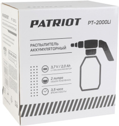 Опрыскиватель Patriot PT-2000Li аккум. 2л оранжевый/черный 755302605