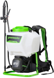Опрыскиватель Greenworks G24BPSII аккум. ранц. 15л белый/зеленый 5300307UA