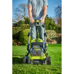 Бесщеточная газонокосилка Ryobi ONE+ RY18LMX40B-0 5133005479