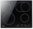 Электрическая варочная поверхность Samsung NZ64T3536DK/WT, конфорок: 4 шт.,  стеклокерамика,  независимая, черный