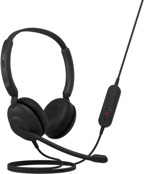 Гарнитура Jabra EVOLVE 10 Stereo,  для компьютера, накладные,  проводные, черный [2699-820-109]