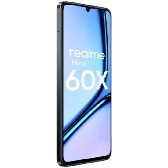 Смартфон realme Note 60x RMX3938 4+128 Черный 6.74" HD+ LCD/90Hz/Unisoc T7225/And14/8+0.08MP/5MP/5000mAh