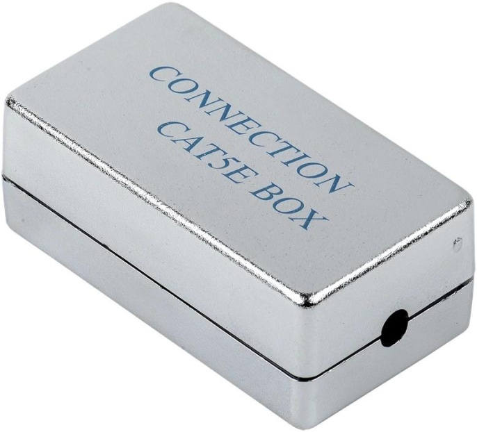 Адаптер ITK GENERICA (CS80-1C5EF-G) проходн.RJ45 1 кат.5E FTP