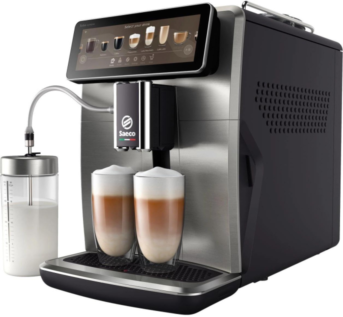 Кофемашина Saeco SM8885/00 1500Вт серебристый